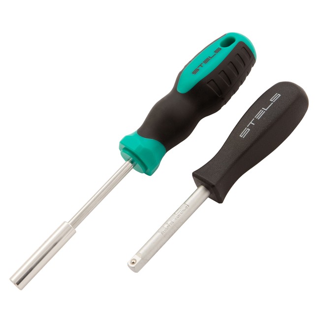 Набор инструментов 1/4", 3/8", 1/2", Cr-V 216 предметов Stels