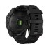 Часы Garmin Fenix 7X Sapphire Solar титановый угольно-серый DLC с силиконовым ремешком