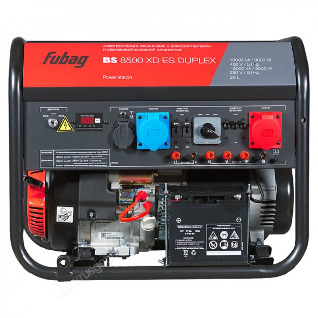 Бензиновый генератор FUBAG BS 8500 XD ES DUPLEX