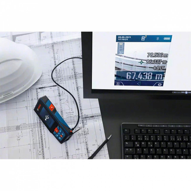 Лазерный дальномер Bosch GLM 150-27 C Professional (0.601.072.Z00) Лазерный дальномер Bosch GLM 150-27 C Professional (0.601.072.Z00)