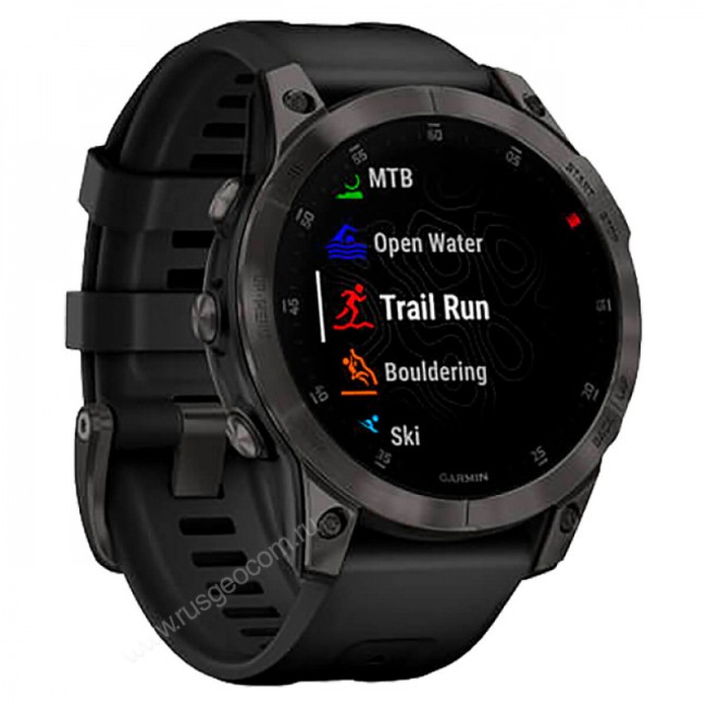 Часы Garmin Epix (Gen 2) Sapphire титановый черный DLC Часы Garmin Epix (Gen 2) Sapphire титановый черный DLC