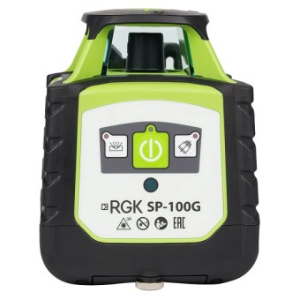 Ротационный нивелир RGK SP-100G с поверкой Ротационный нивелир RGK SP-100G с поверкой