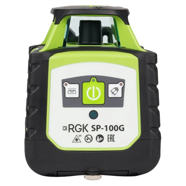 Ротационный нивелир RGK SP-100G с поверкой