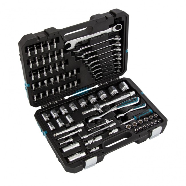 Набор инструментов 1/4", 1/2", CrV 82 предмета Gross