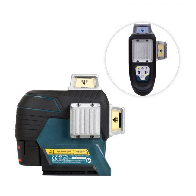 Лазерный уровень Bosch GLL 3-80 C + вкладка под L-BOXX (0.601.063.R00) Лазерный уровень Bosch GLL 3-80 C + вкладка под L-BOXX (0.601.063.R00)