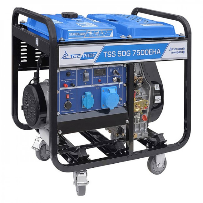 Дизельный генератор TSS SDG 7500EHA (200026)