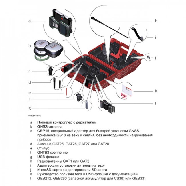 Комплект GNSS-приемника RTK база Leica GS18 (GSM и радио) Комплект GNSS-приемника RTK база Leica GS18 (GSM и радио)