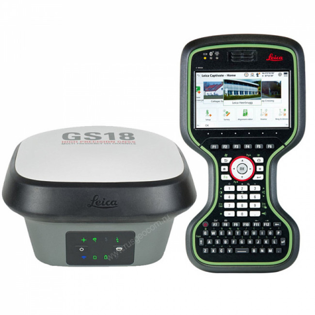 Комплект GNSS-приемника ровера Leica GS18 (GSM)+CS20 Disto