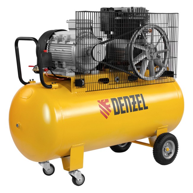 Компрессор воздушный ременной BCI5500-T/200 Denzel