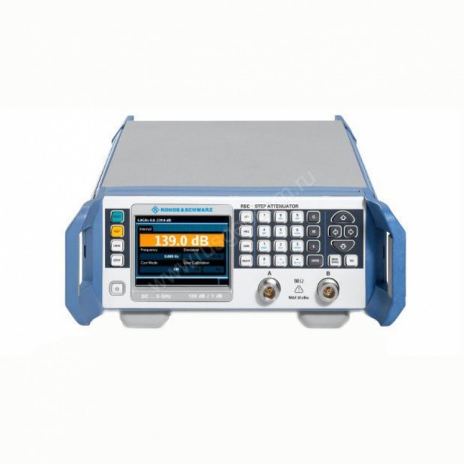 Аттенюатор Rohde Schwarz RSC от 0 до 115 дБ, от 0 до 18 ГГц, N гнездо на задней панели