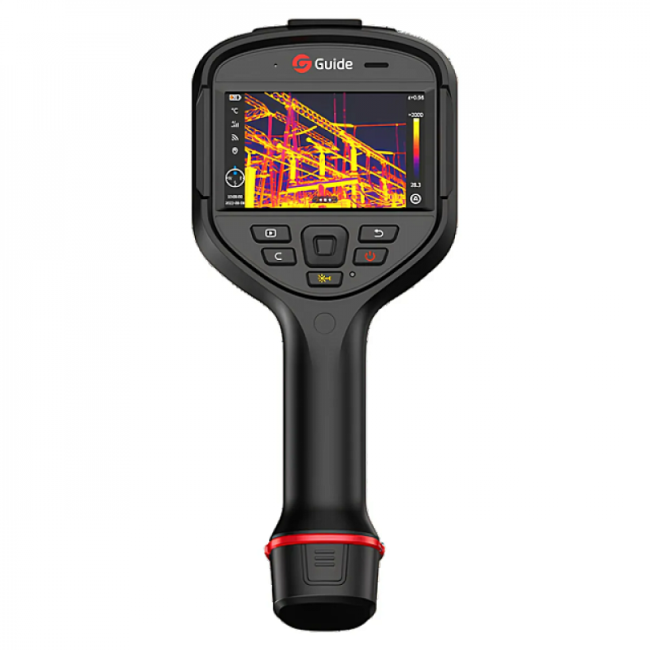 Тепловизор Guide H3 в комплекте с широкоугольным 44° x 34°, высокотемпературным и телеобъективом 7° x 5° Тепловизор Guide H3 в комплекте с широкоугольным 44° x 34°, высокотемпературным и телеобъективом 7° x 5°