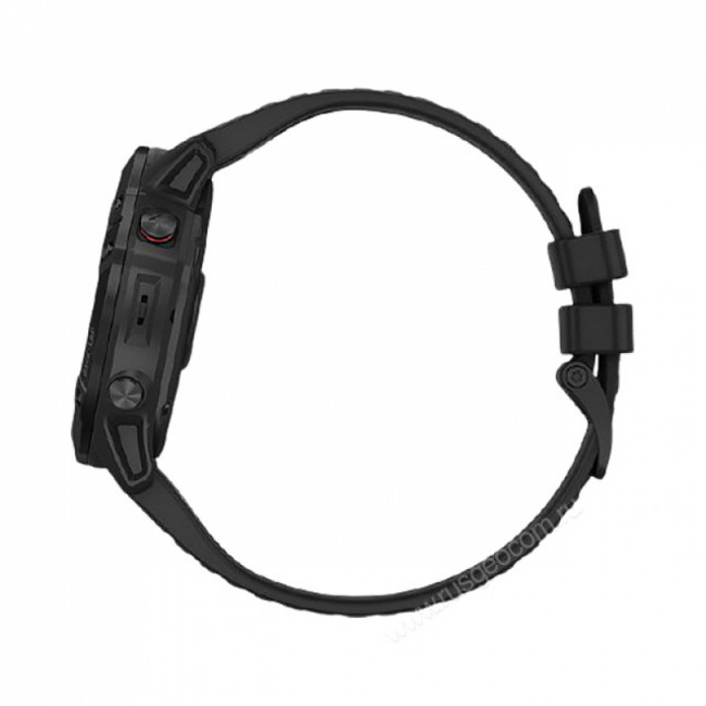 Часы Garmin Fenix 6X Pro черные с черным ремешком