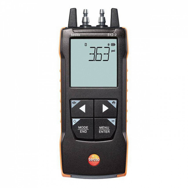 Дифференциальный манометр Testo 512-2 с подключением к приложению