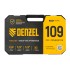 Набор инструментов 1/2", 1/4" 109 предметов Denzel