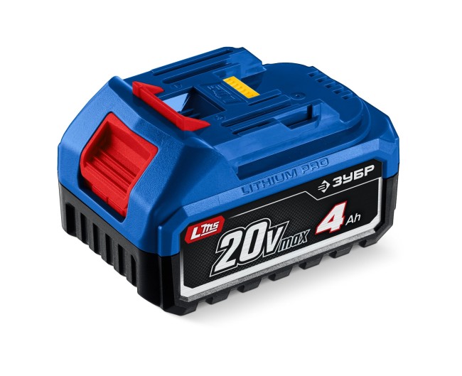 Аккумулятор ЗУБР ПРОФЕССИОНАЛ Power PRO, 20 В, 4.0 А·ч (BP-P-20-4) Аккумулятор ЗУБР ПРОФЕССИОНАЛ Power PRO, 20 В, 4.0 А·ч (BP-P-20-4)