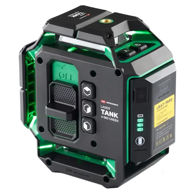 Лазерный уровень ADA LaserTANK 4-360 GREEN Basic Edition Лазерный уровень ADA LaserTANK 4-360 GREEN Basic Edition