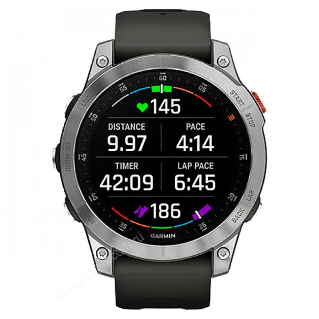 Часы Garmin Epix (Gen 2) серый стальной