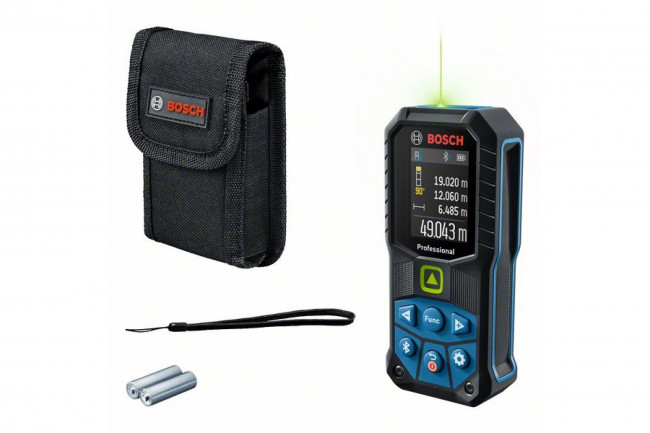 Лазерный дальномер Bosch GLM 50-27 CG Professional (0.601.072.U00) зелёный Лазерный дальномер Bosch GLM 50-27 CG Professional (0.601.072.U00) зелёный
