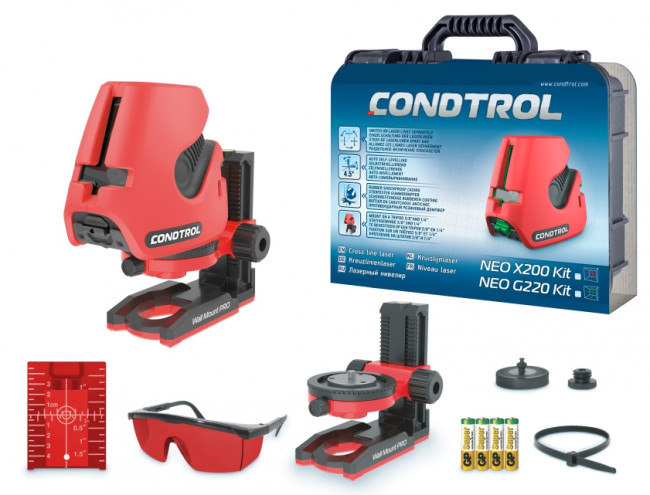 Лазерный уровень Condtrol Neo X200 KIT Лазерный уровень Condtrol Neo X200 KIT