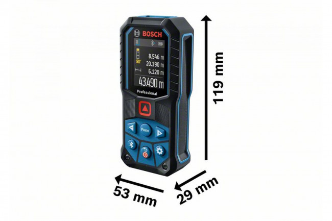 Лазерный дальномер Bosch GLM 50-27 CG Professional (0.601.072.U01) зелёный Лазерный дальномер Bosch GLM 50-27 CG Professional (0.601.072.U01) зелёный