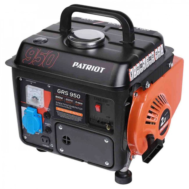 Бензиновый генератор Patriot GRS 950 Бензиновый генератор Patriot GRS 950