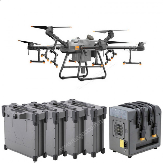 Комплект квадрокоптер DJI Agras T30 + 4 АКБ + ЗУ Комплект квадрокоптер DJI Agras T30 + 4 АКБ + ЗУ